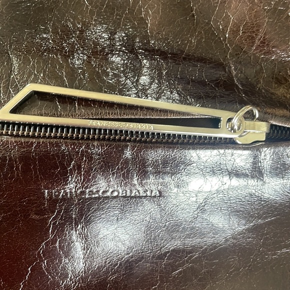 Francesco Biasia Beautiful Brown Leather Handbag - Picture 8 of 8